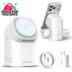 3-in-1 Magnetic Wireless Charging Station for Phone Watch & Earbuds