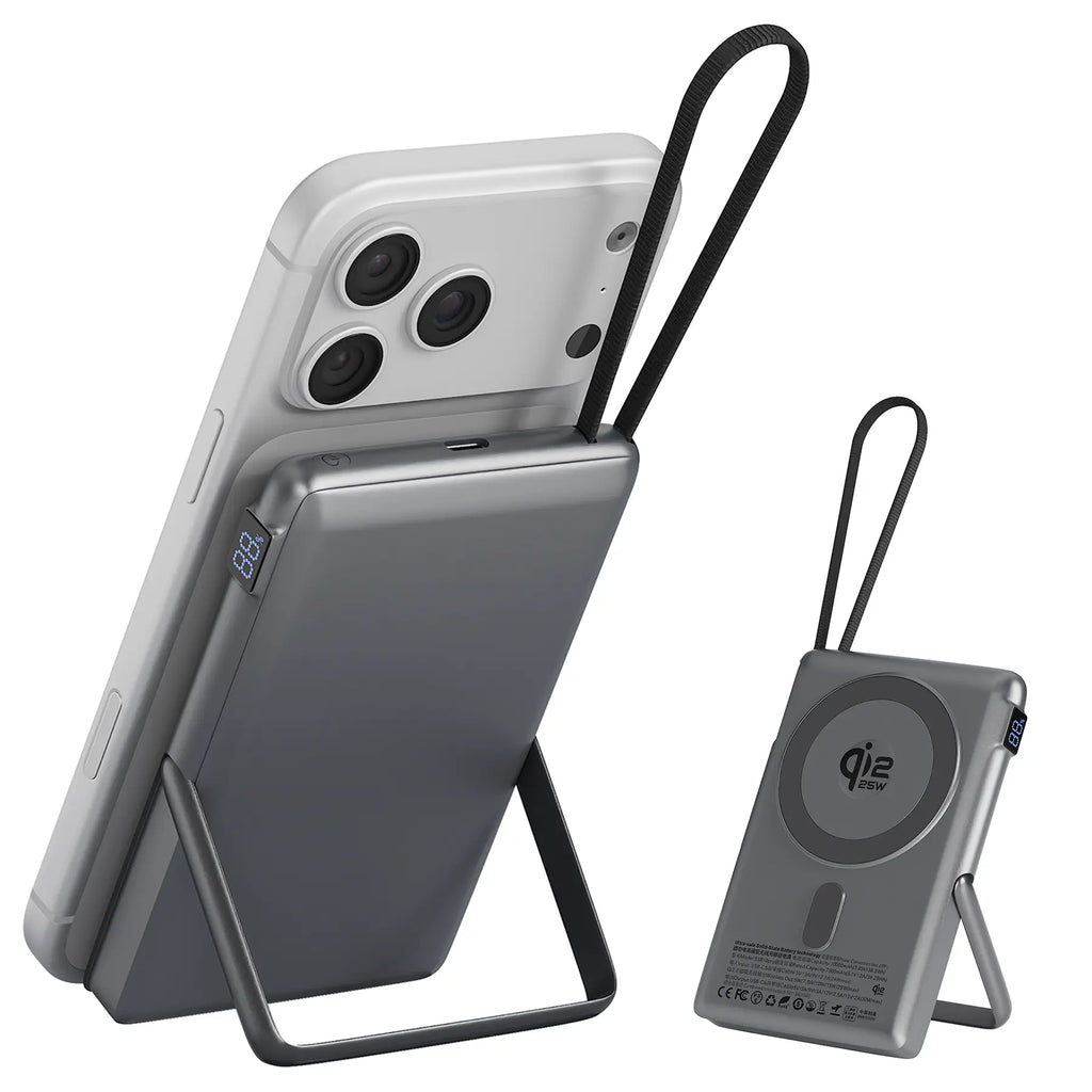 3 In 1 Wireless Power Bank Portable Fast Charger 25W PD 30W